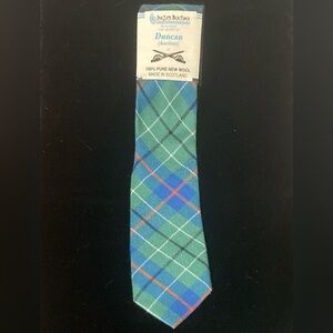 Ingles Buchan Duncan Tartan Tie NWT